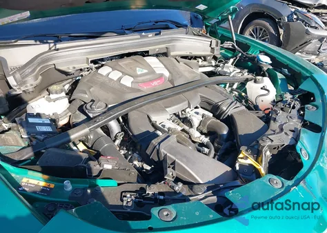 2024 Alfa Romeo Stelvio Quadrifoglio Carbon Awd from USA, damaged, VIN ZASPAKEV4R7D93444